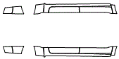 Rocker Panel Kit pattern for the 2026 RAM 1500