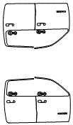 Door Kit pattern for the 2026 RAM 1500