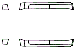 Rocker Panel Kit pattern for the 2026 RAM 1500