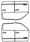 Door Kit pattern for the 2026 RAM 1500