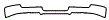 Rear Bumper Kit pattern for the 2019 RAM 1500