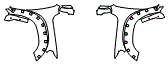 Full Fender and Mirror Kit pattern for the 2019 RAM 1500