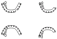 Fender Flare Kit pattern for the 2019 RAM 1500
