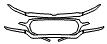 Grille Kit pattern for the 2019 RAM 1500