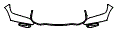 Bumper Kit pattern for the 2024 RAM 1500 TRX