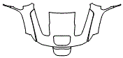 Full Hood and Fender Kit pattern for the 2024 RAM 1500 TRX