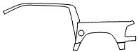 Outer Bed Panel and A-Pillar Kit pattern for the 2026 RAM 1500