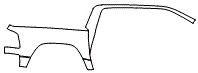 Outer Bed Panel and A-Pillar Kit pattern for the 2026 RAM 1500