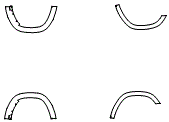 Fender Flare Kit pattern for the 2019 RAM 1500