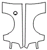 Outer Bed Panel Kit pattern for the 2026 RAM 2500