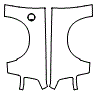 Outer Bed Panel Kit pattern for the 2021 RAM 1500 Classic