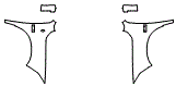 Full Fender and Mirror Kit pattern for the 2024 RAM 1500 Classic