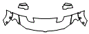 Hood, Fender and Mirror Kit pattern for the 2019 RAM 1500