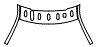 Roof and A-Pillar Kit pattern for the 2026 RAM 2500