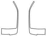 A-Pillar Kit pattern for the 2026 RAM 2500