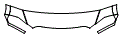 Hood and Fender Kit pattern for the 2013 Dodge Ram