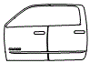 Door Kit pattern for the 2019 RAM 3500