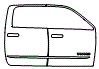 Door Kit pattern for the 2019 RAM 3500