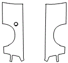 Outer Bed Panel Kit pattern for the 2026 RAM 2500