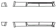 Rocker Panel Kit pattern for the 2013 Dodge Ram