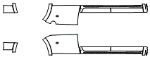 Rocker Panel Kit pattern for the 2013 Dodge Ram