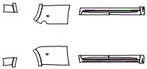 Rocker Panel Kit pattern for the 2016 RAM 3500
