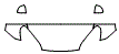 Hood, Fender and Mirror Kit pattern for the 2021 RAM Promaster City