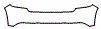Bumper Kit pattern for the 2016 Dodge Durango
