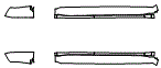 Rocker Panel Kit pattern for the 2011 Dodge Durango
