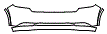 Bumper Kit pattern for the 2016 Dodge Durango