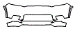 Bumper Kit pattern for the 2020 Dodge Durango