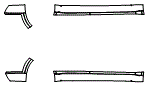 Rocker Panel Kit pattern for the 2026 Dodge Durango