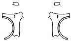 Full Fender and Mirror Kit pattern for the 2020 Dodge Durango