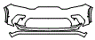 Bumper Kit pattern for the 2021 Dodge Durango