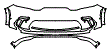 Bumper Kit pattern for the 2021 Dodge Durango