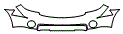 Bumper Kit pattern for the 2008 Dodge Durango