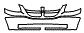 Grille and Bumper Kit pattern for the 2002 Dodge GrandCaravan