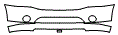 Bumper Kit pattern for the 2006 Dodge Ram