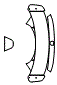 Trunk Lid Kit pattern for the 2017 Dodge Viper