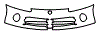 Bumper Kit pattern for the 2006 Dodge Viper
