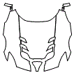 Full Hood and Mirror Kit pattern for the 2016 SRT Viper