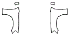 Full Fender and Mirror Kit pattern for the 2006 Dodge Magnum