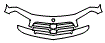 Grille Kit pattern for the 2008 Dodge Charger