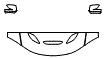 Hood, Fender and Mirror Kit pattern for the 2016 Dodge Charger