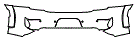 Rear Bumper Kit pattern for the 2021 Dodge Charger