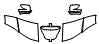 Hood, Fender and Mirror Kit pattern for the 2021 Dodge Charger