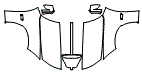 Full Hood, Fender and Mirror Kit pattern for the 2021 Dodge Charger