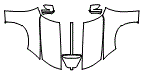 Full Hood, Fender and Mirror Kit pattern for the 2020 Dodge Charger