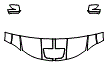 Hood, Fender and Mirror Kit pattern for the 2021 Dodge Charger