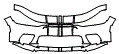 Bumper Kit pattern for the 2021 Dodge Charger